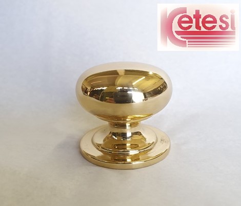 PUXADOR PARA ARMÁRIO / GAVETA 9999 LATÃO DOURADO - Image 2