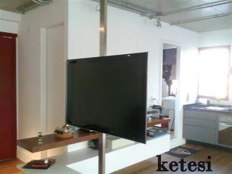 Suporte de Teto para TV em Aço Inox – Sob Encomenda - Image 4