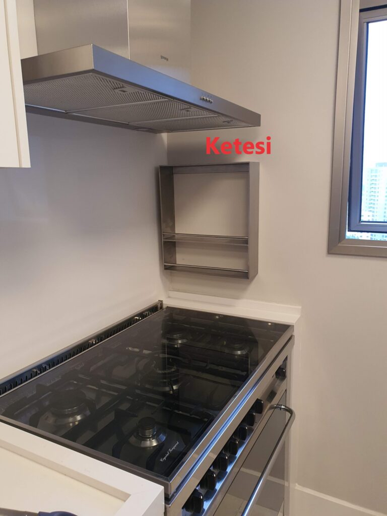Porta-Temperos / Condimentos em Inox Escovado – Ref. 12233